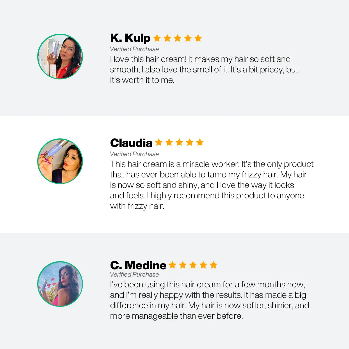GK Hair Cashmere client review