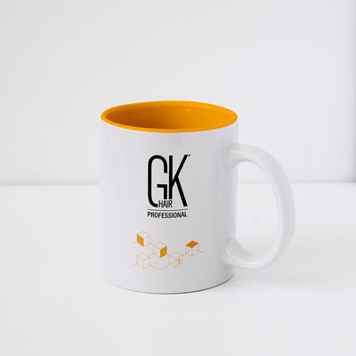 GKhair Coffee Mug Orange/White DTS