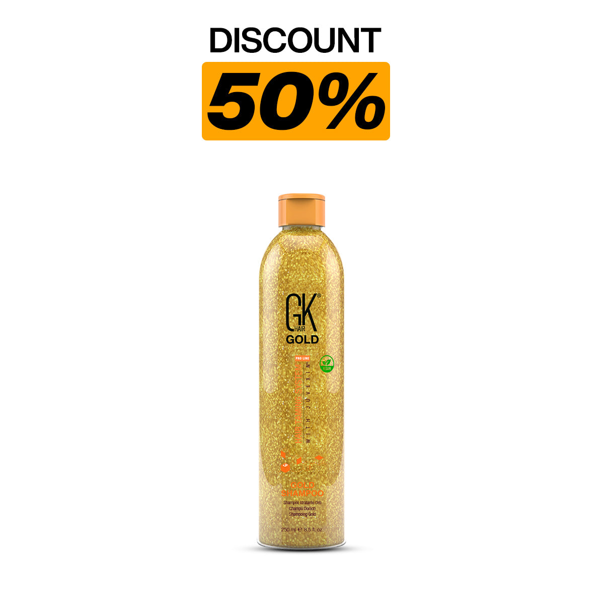 Gold Shampoo & Conditioner 8.5 DTS