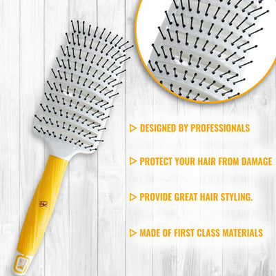 GK Hair Vent Brush 3 inch Pro