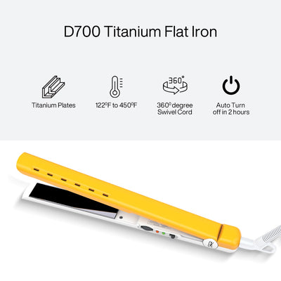 D700 Titanium Flat Iron Pro